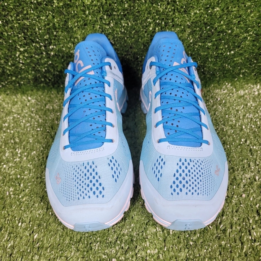 On Running Blue Athletic Shoes with Breathable Mesh